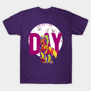 Special Day (warm horse) T-Shirt